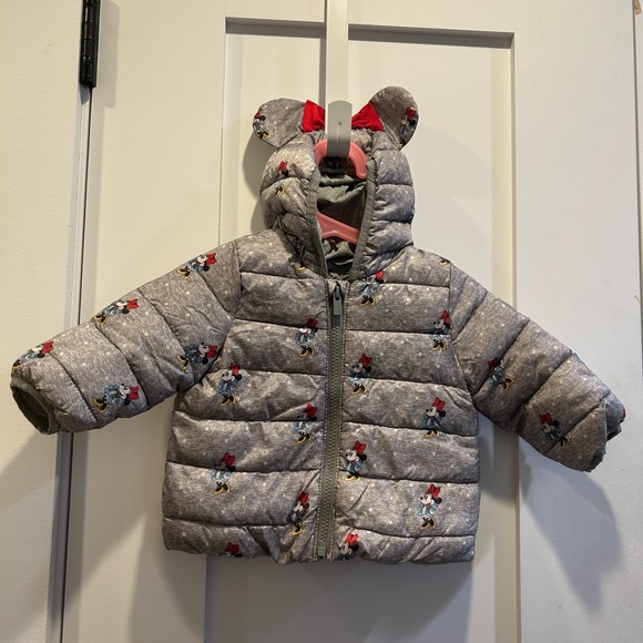 Disney Baby Gray Jacket with Character Print - Picture 3 of 7